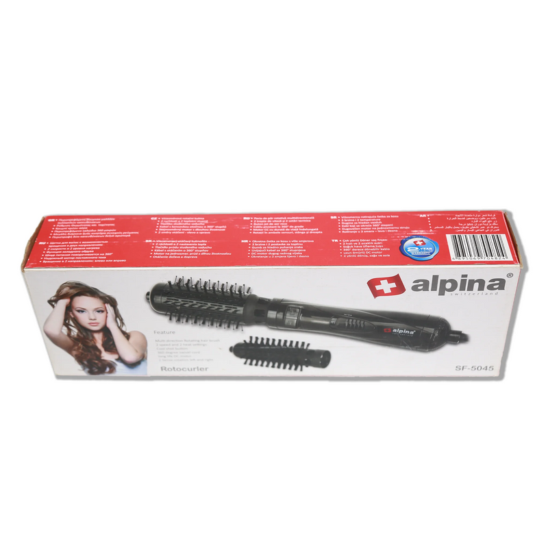 ALPINA 5045 ROTOCURLER SPEED & HEAT SETTING