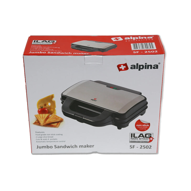ALPINA SF-2502 JUMBO SANDWICH MAKER