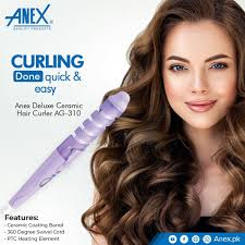 ANEX 310 DELUXE CERAMIC HAIR CURLER