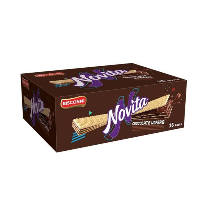 Bisconni Novita Chocolate Wafers 16's Box