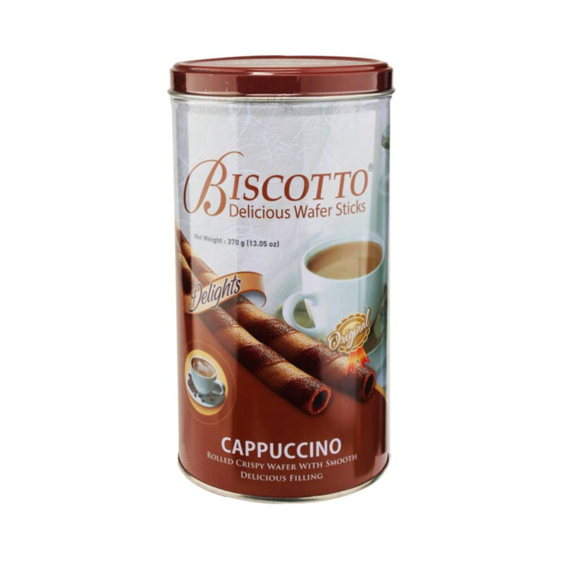 Biscotto Cappuccino Delights Waffer Sticks 370g
