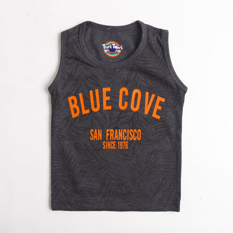 Boys Sando - Grey/Orange (CW17301)