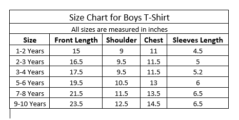 Boys Half Sleeves T-Shirt - Yellow (CW17308)