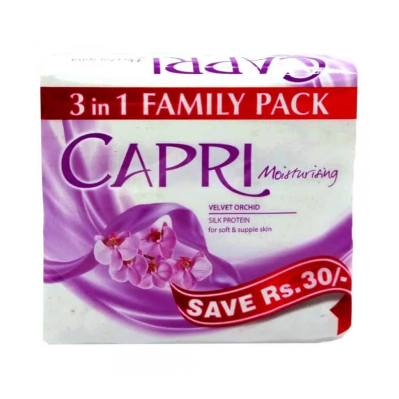 Capri Soap Velvet Orchid 3x160gm