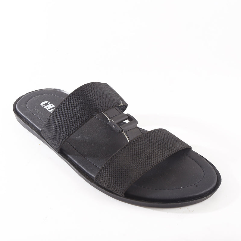 Chase Men's Slippers - Black (FW17901)