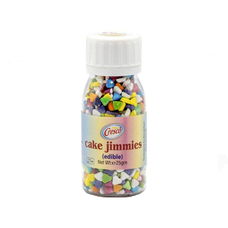 Cresco Cake Jimmies Edible 25g Asst.