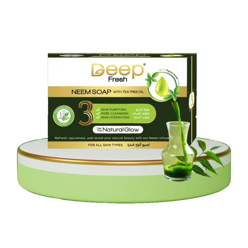 Deep Fresh Neem Soap 100g