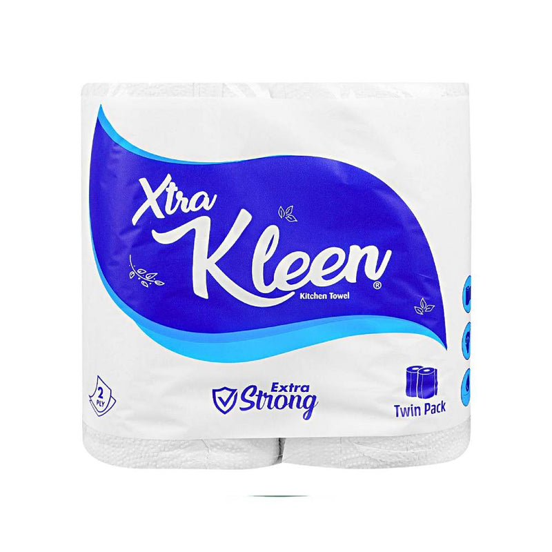 Extra Cleen Kitchen Roll Twin Pack