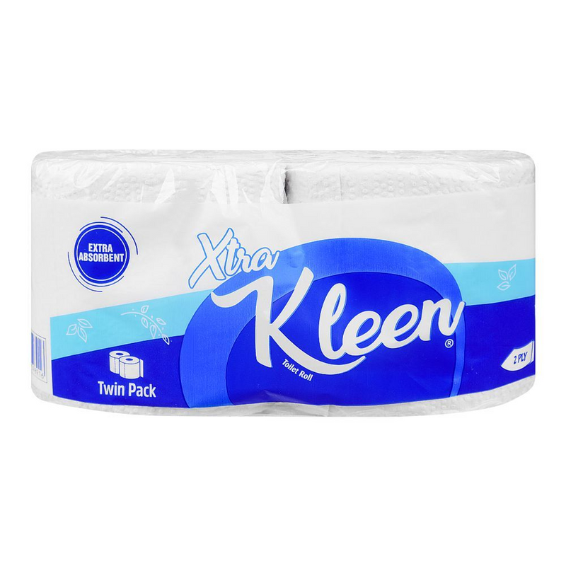 Extra Cleen Toilet Roll Twin Pack