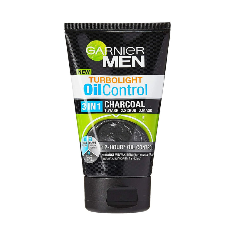 Garnier Face Wash Men Oil Control Charcoal 100ml