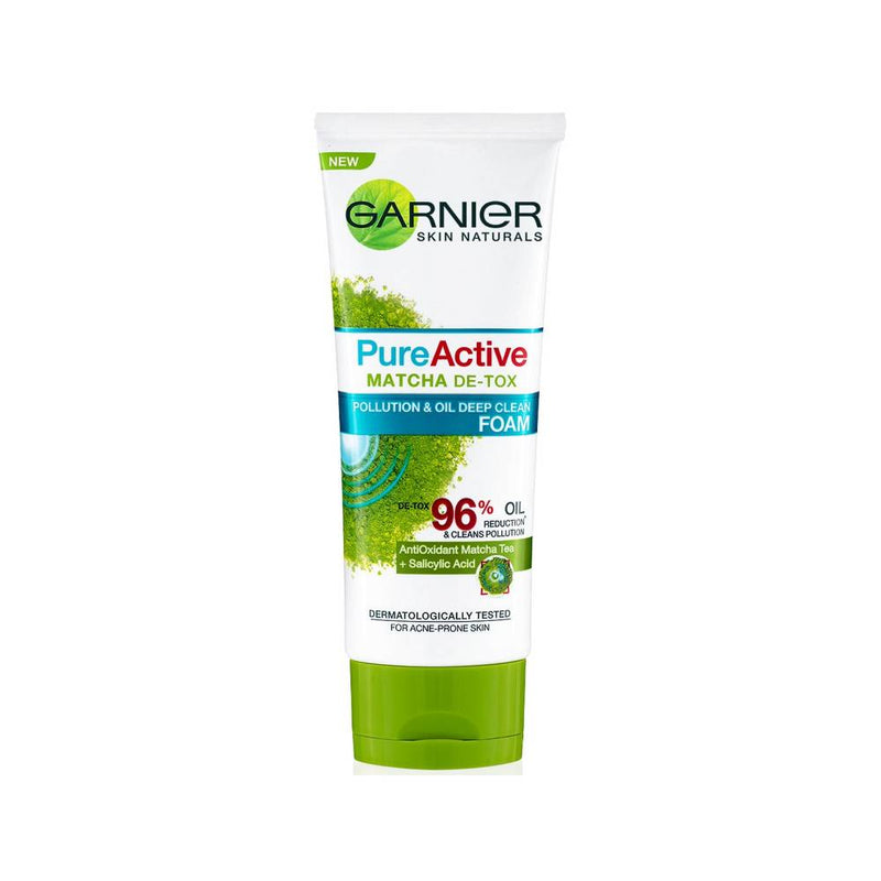 Garnier S.Natural Pure Active Matcha Deep Clean Foam 100ml
