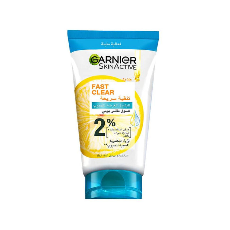 Garnier Skin Active Fast Clear Face Wash 100ml