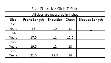 Girls Sleeveless T-Shirt Red (CW17304)