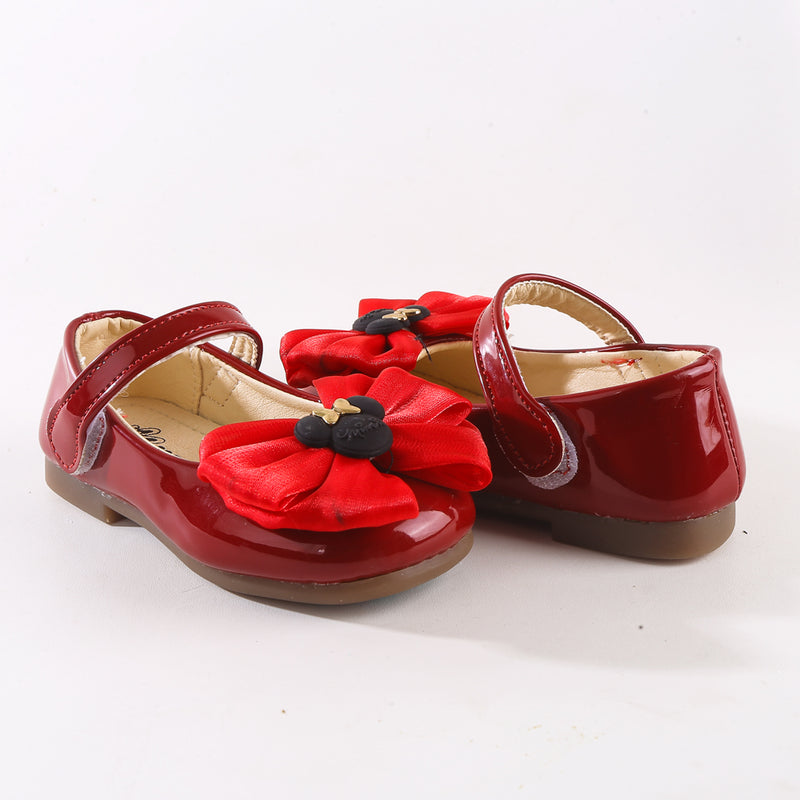 Girls Pumps - Red (FW18316)