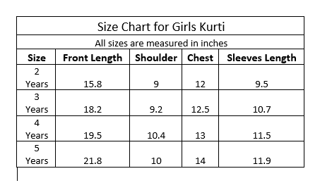Grils Cotton Embroidered Kurti - Mint (CM01643)