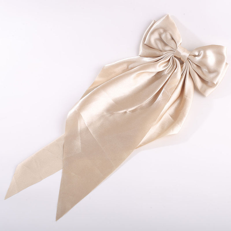 Long Hair Bow Clips (Skin)