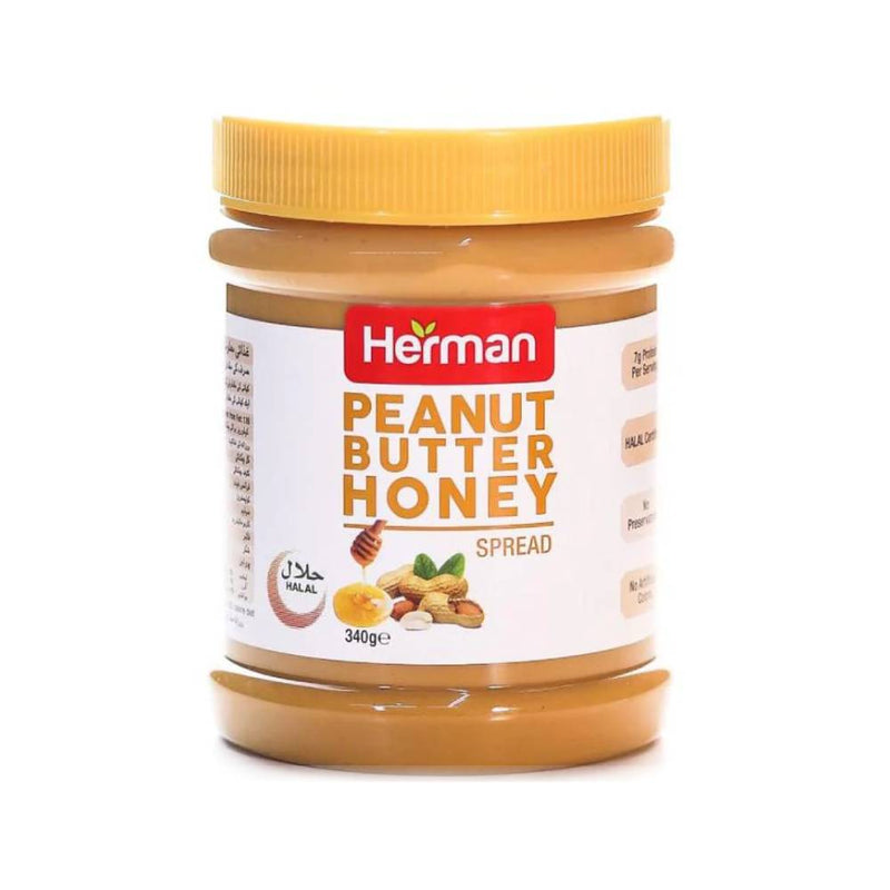 Herman Peanut Butter Honey 340g