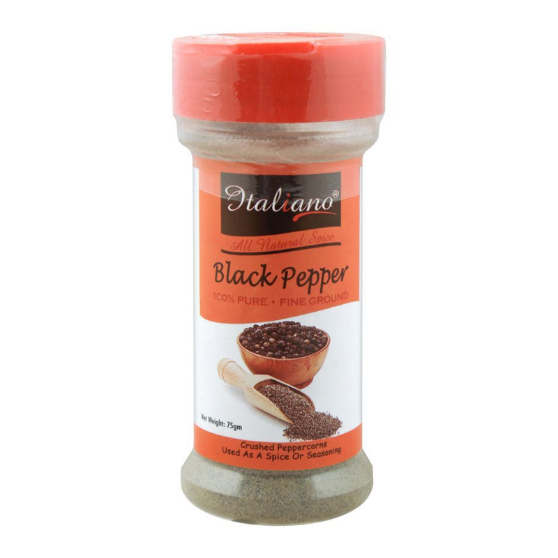 Italiano Black Pepper 75g