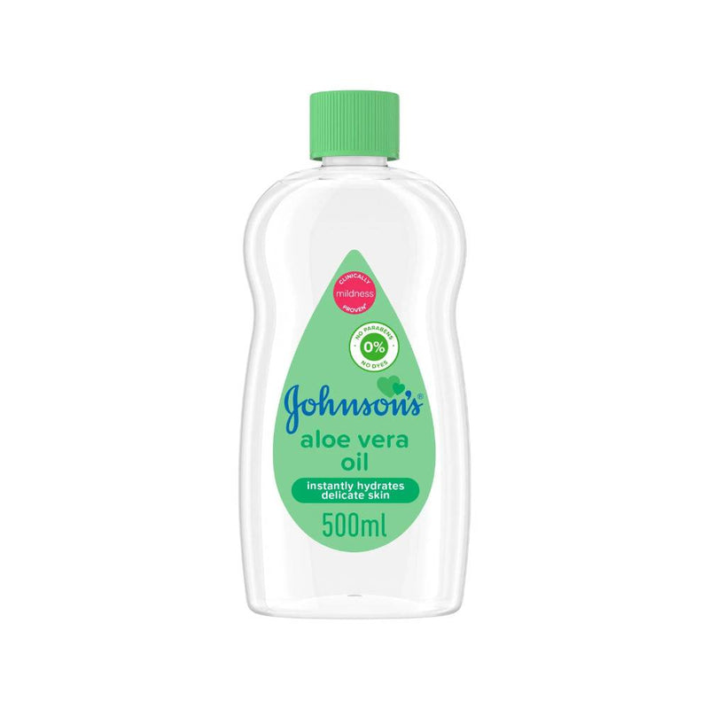 Johnsons Baby Oil Aloe Vera 500ml