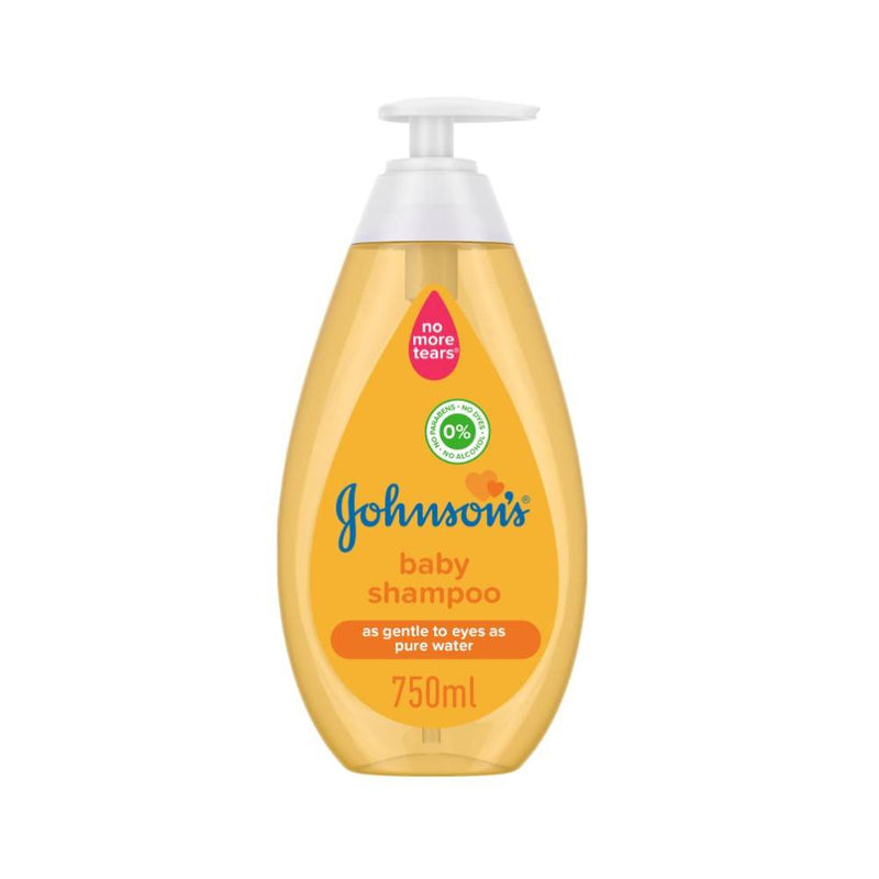 Johsons Baby Shampoo Gold Pump 750ml