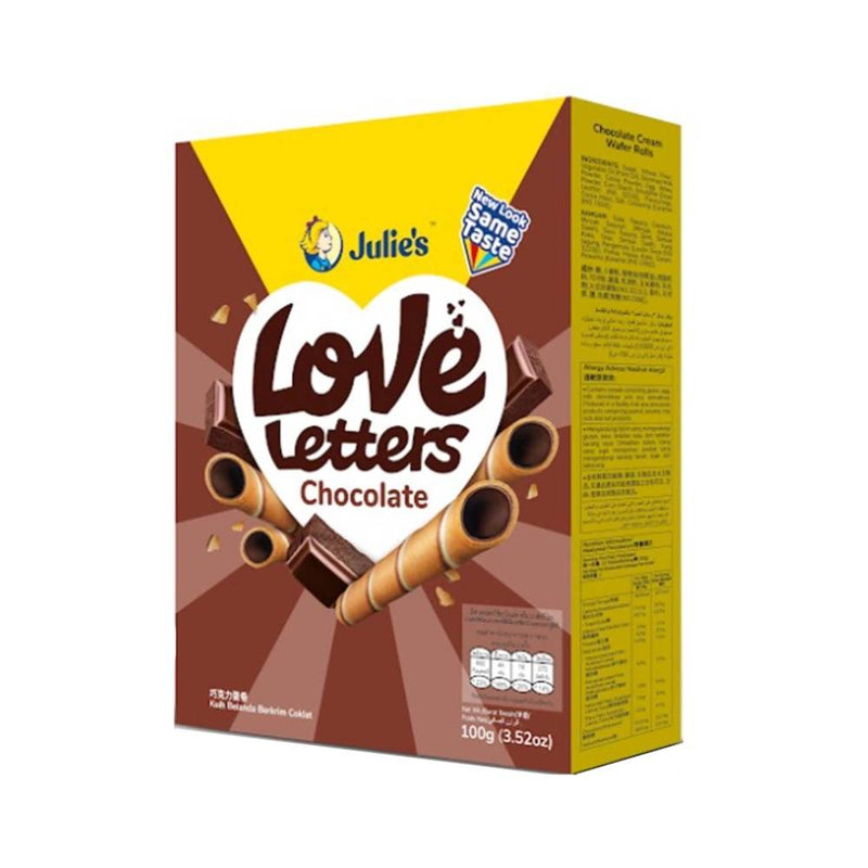 Julie'S Love Letters Chocolate 100Gm