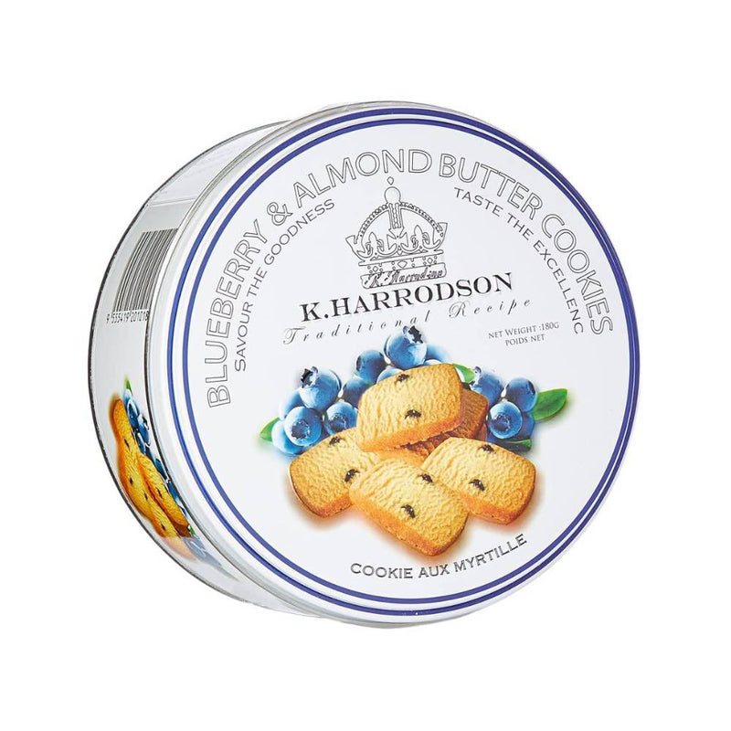 K.Harrodson Traditional Recipe Blueberry & Almond Butter Cookies 400Gm