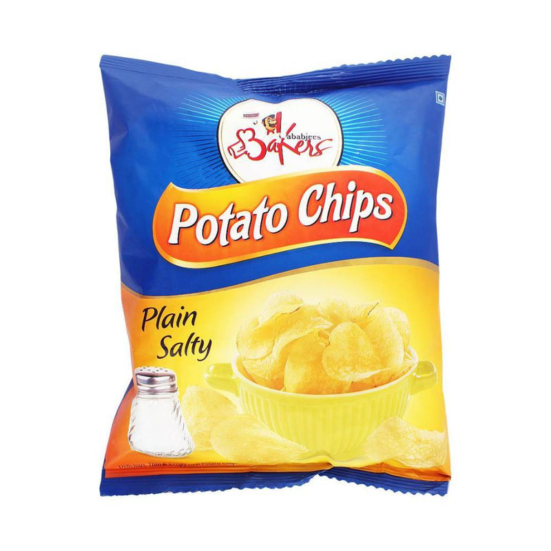 Kababjees Bakers Potato Chips Plain Salty 65g