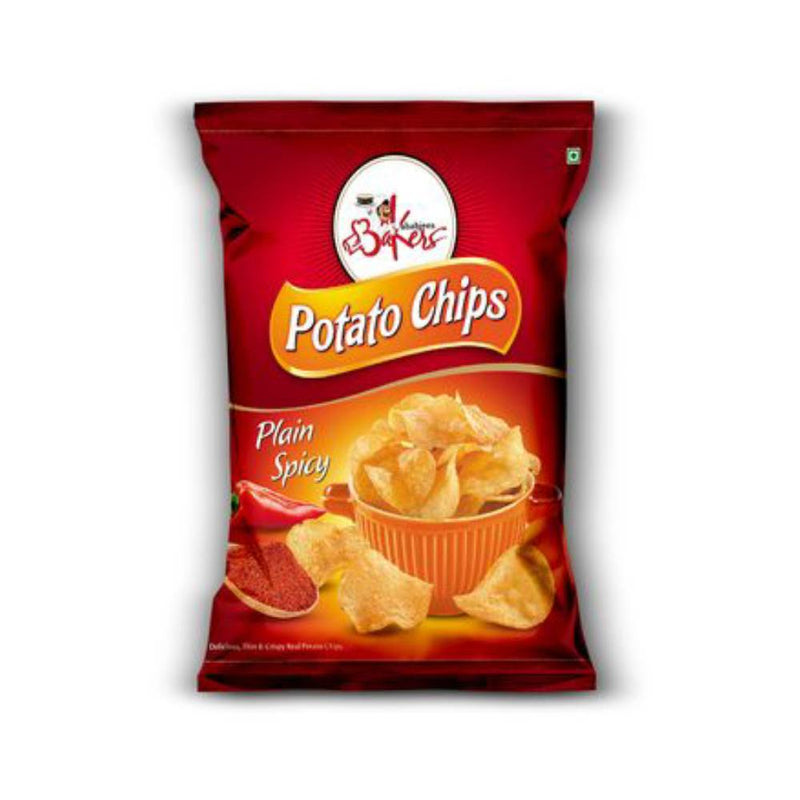 Kababjees Bakers Potato Chips Plain Spicy 65g