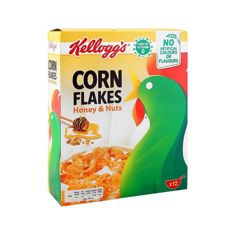 Kellogg's Corn Flakes Honey & Nut 375gm