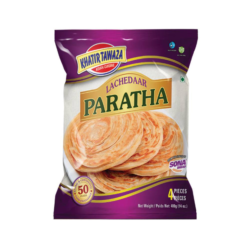 Khatir Tawaza Lachedaar Paratha 400gm 4pcs