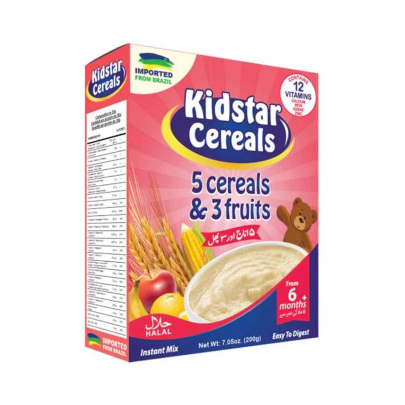 Kidstar 3 Fruits Cereals 200gm