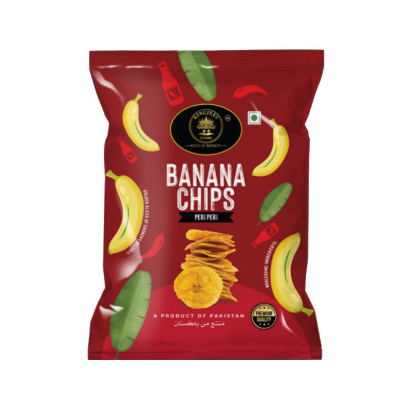 Kingjees Banana Chips Peri Peri  20gm