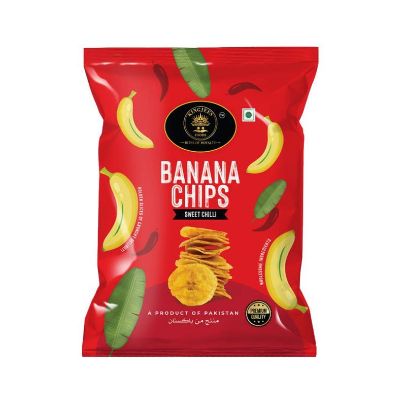 Kingjees Banana Chips Sweet Chilli  20gm
