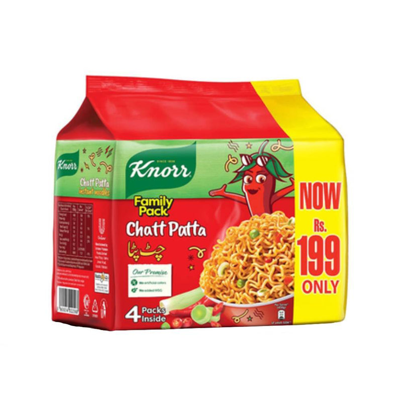 Knorr Noodle Chatpatta Family Pack 4s