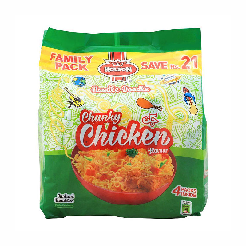 Kolson Chunky Chicken Noodle 4pcs