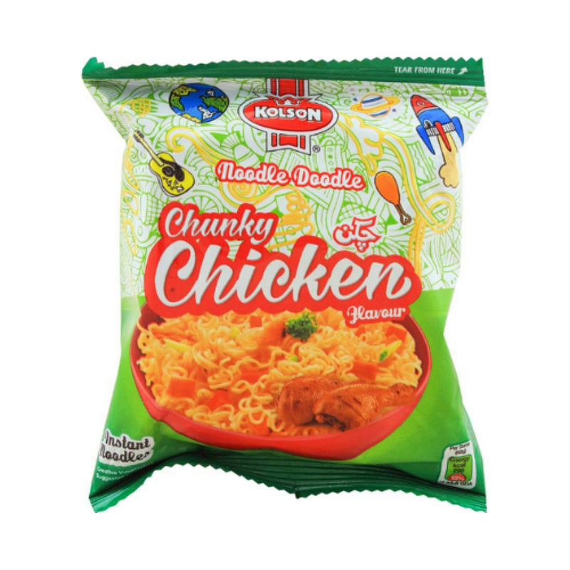 Kolson Noodles Pack Chunky Chicken 68g
