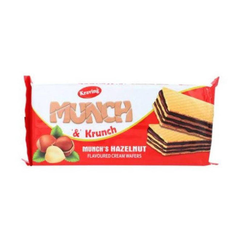 Kraving Munch & Krunch Hazelnut Waffers 75g