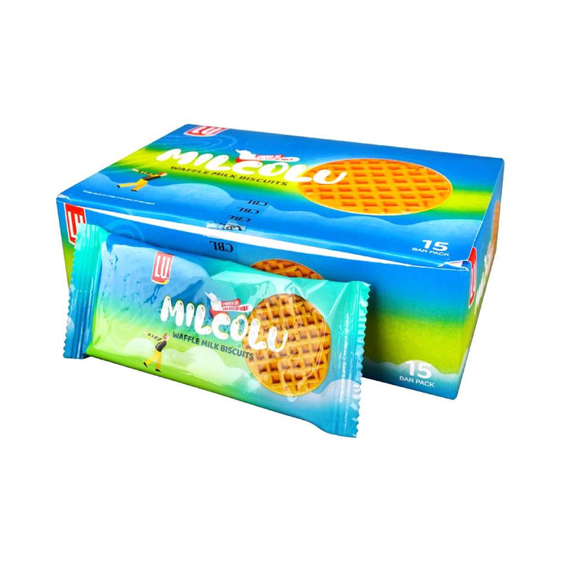 LU Milcolu Waffle Milk Biscuits 15's B/P Rs.20