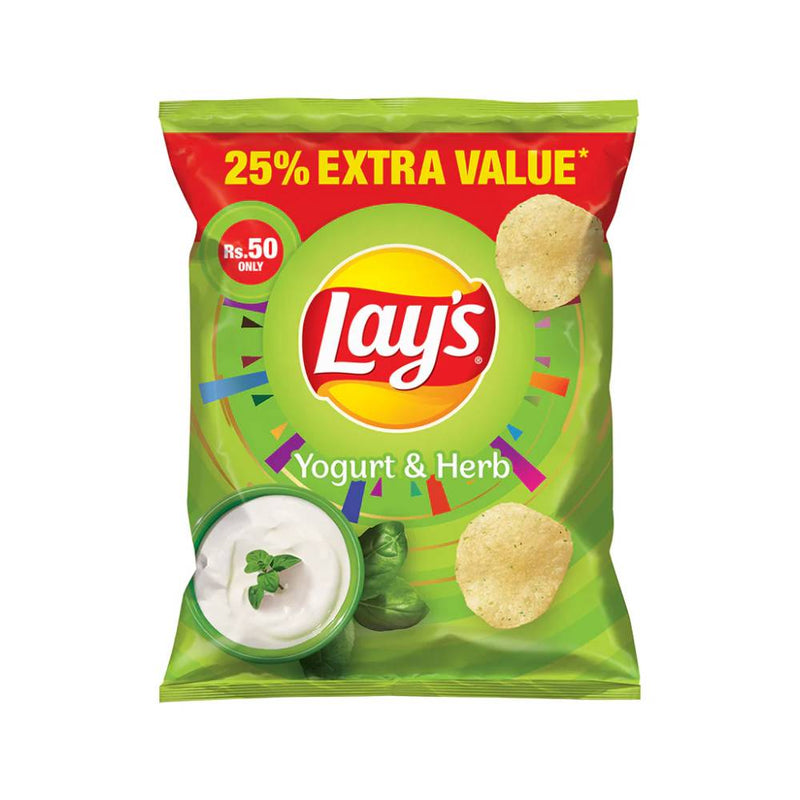 Lays yogurt & herb 30gm rs50