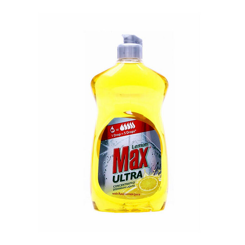 Lemon Max Ultra Yellow Dishwash Liquid 500ml