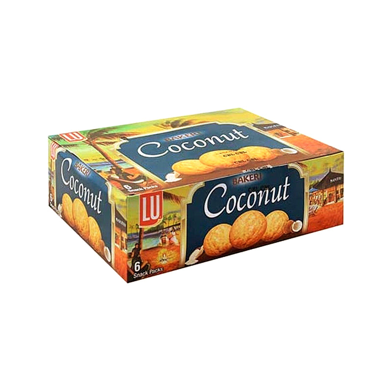 Lu Bakeri Coconut Biscuits S/P 6's