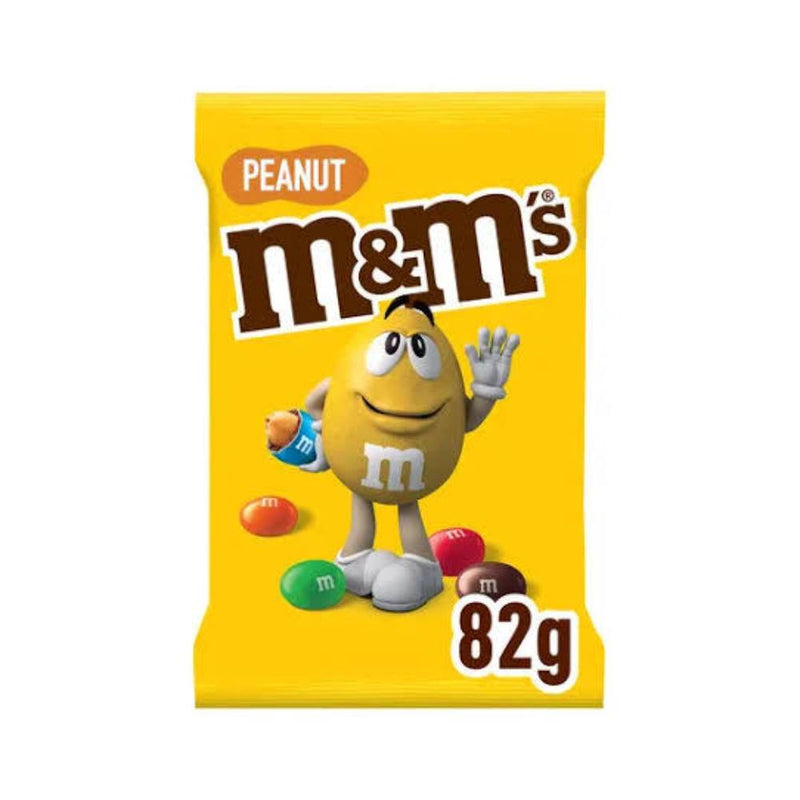 M&Ms Peanut 82g 1s Pouch