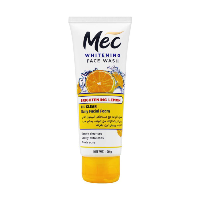 Mec Face Wash Brightening Lemon 100gm
