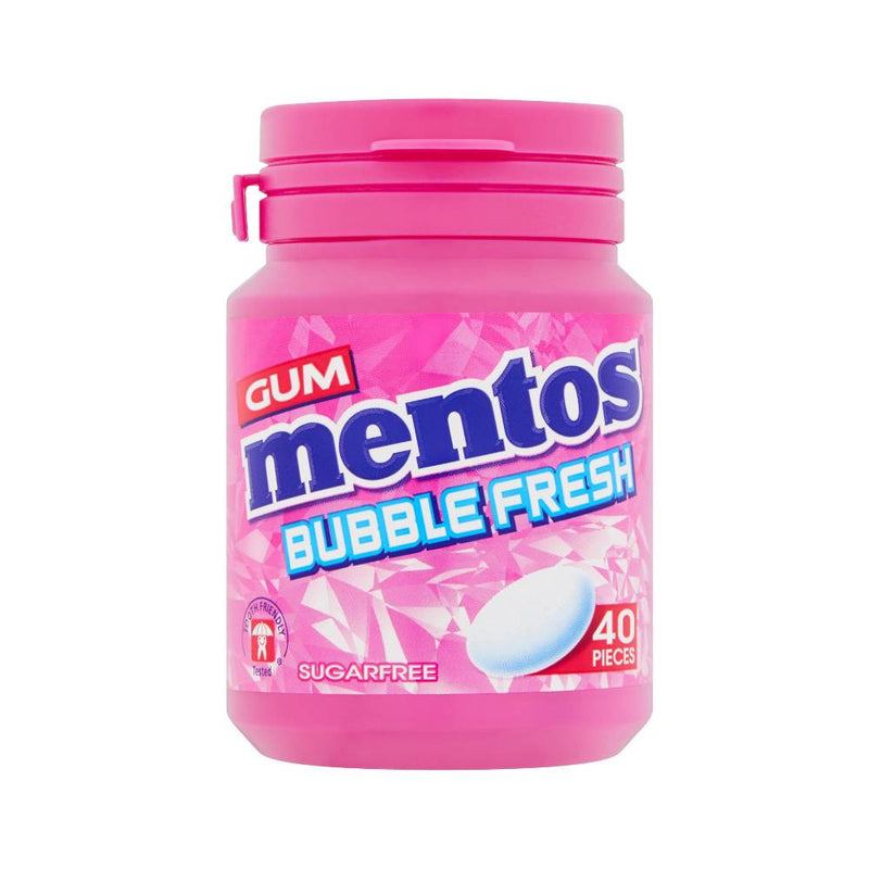 Mentos Chewing Gum S/Free Bubble Fresh 40s 56g