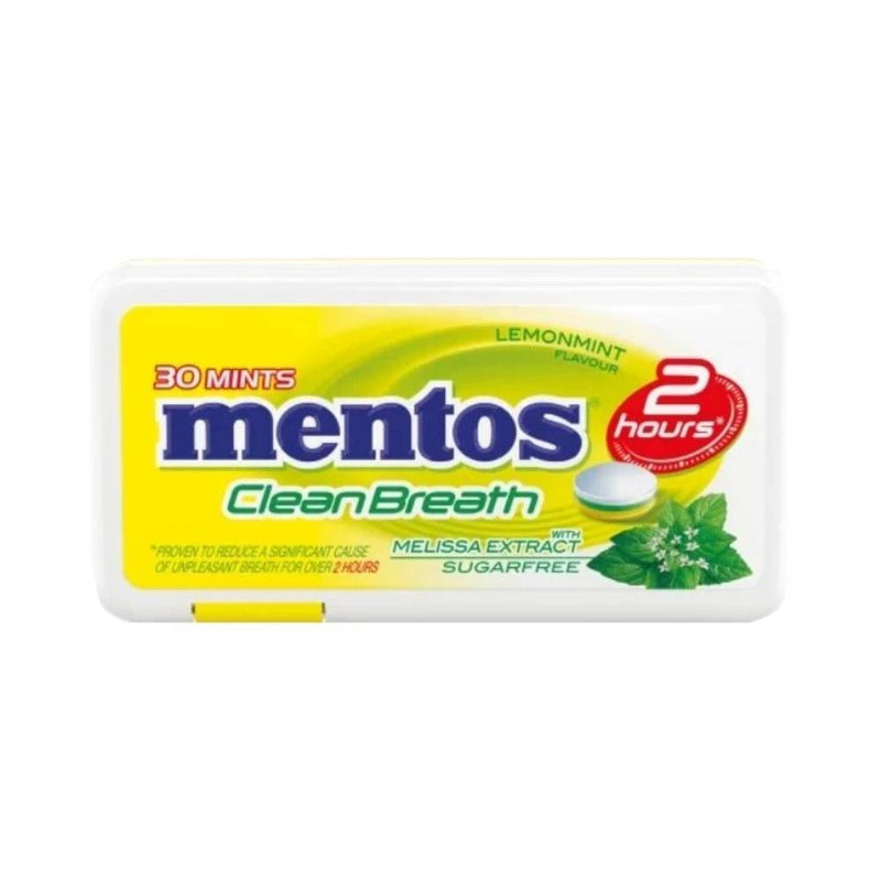 Mentos Clean Breath 30's Yellow