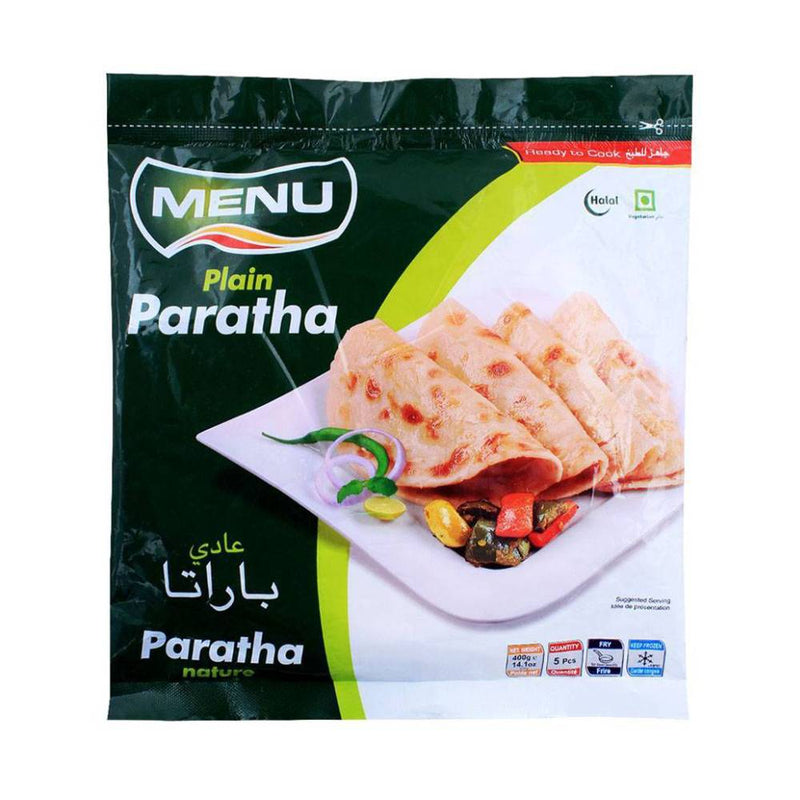 Menu Paratha Plain 400g 5's