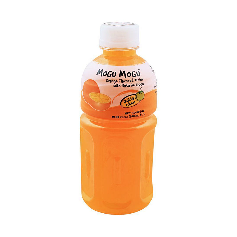 Mogu Mogu Orange Flavor With Nata De Coco 320Ml
