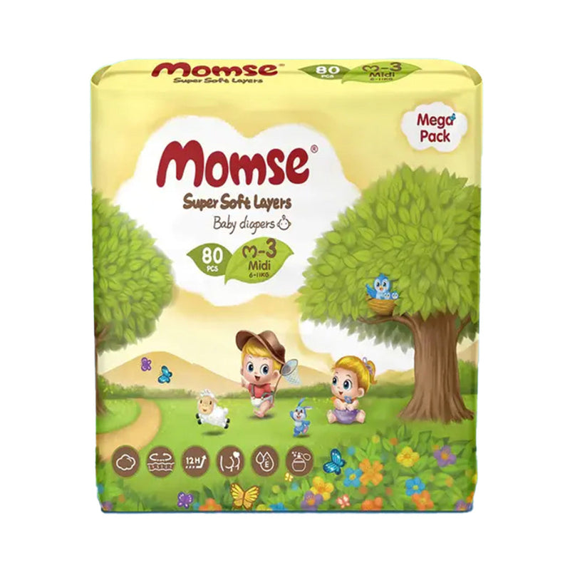 Momse Diapers Mega Pack 3 80s