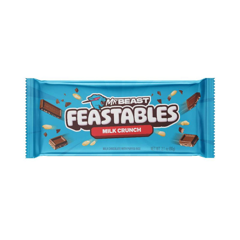 Mr Beast Feastables Milk Crucnh Chocolate 60g