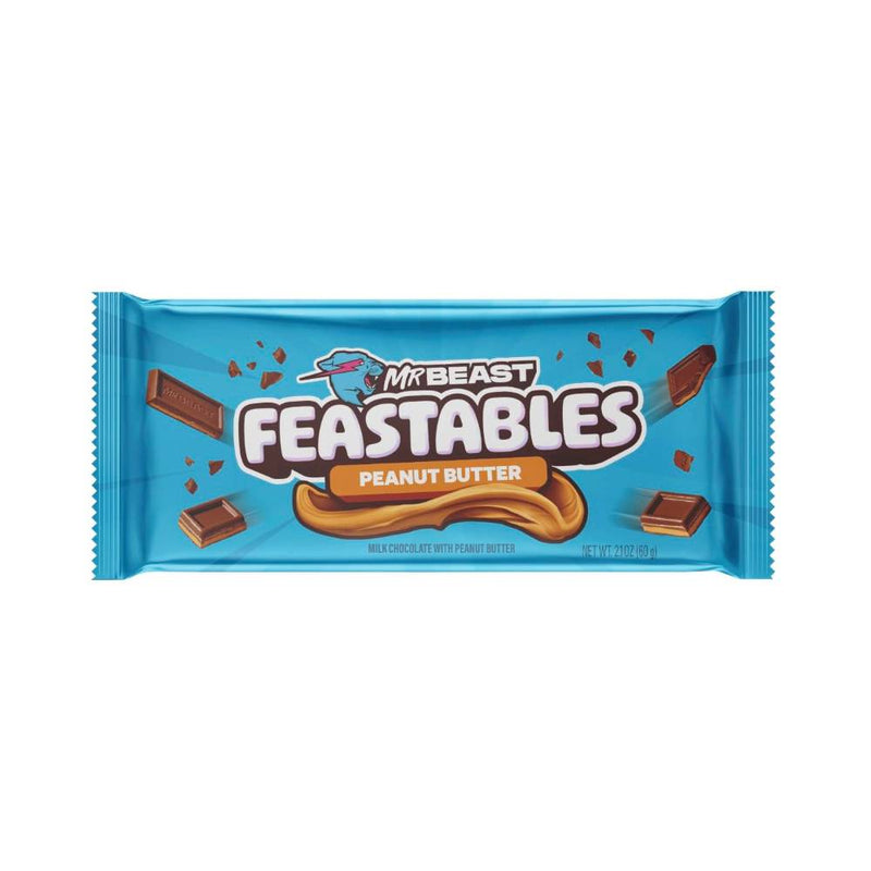 Mr Beast Feastables Peanut Butter Chocolate 60g